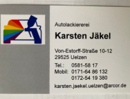 Freie Werkstatt  29525 Uelzen: Lackiererei K. Jäkel Inh. Karsten Jäkel