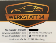 Freie Werkstatt  22047 Hamburg: Werkstatt14 GmbH