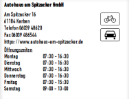 Freie Werkstatt  61184 Karben: Autohaus am Spitzacker GmbH