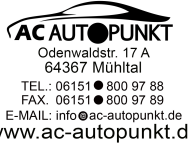 Freie Werkstatt  64367 Mühltal: AC Autopunkt GbR