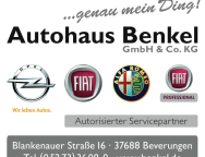 Vertragswerkstatt 37688 Beverungen: Autohaus Benkel GmbH & Co. KG