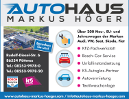 Freie Werkstatt  86554 Pöttmes: Autohaus Markus Höger GmbH