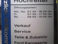 Vertragswerkstatt 83308 Trostberg: Hochreiter GmbH & Co. KG