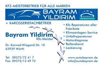 Bayram Yildirim Kfz-Meister- und Karosserie-Fachbetrieb